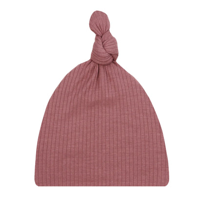 Marjorie Ribbed Knotted Hat