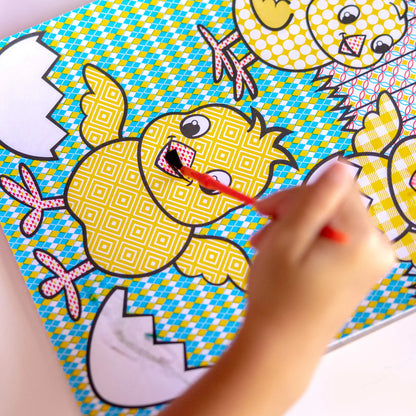 My First Paint With Water Kids' Art Pad With Paintbrush- Cheerleaders, Flowers, Fairies, and More