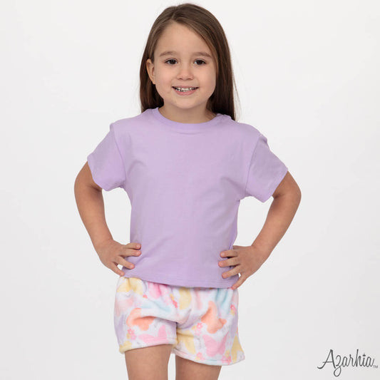 Boxy Tee in Lavender