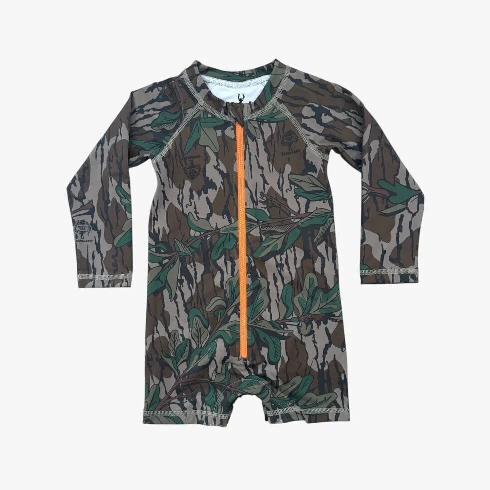 Huck Swimsuit Mossy Oak Greenleaf