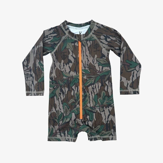 Huck Swimsuit Mossy Oak Greenleaf