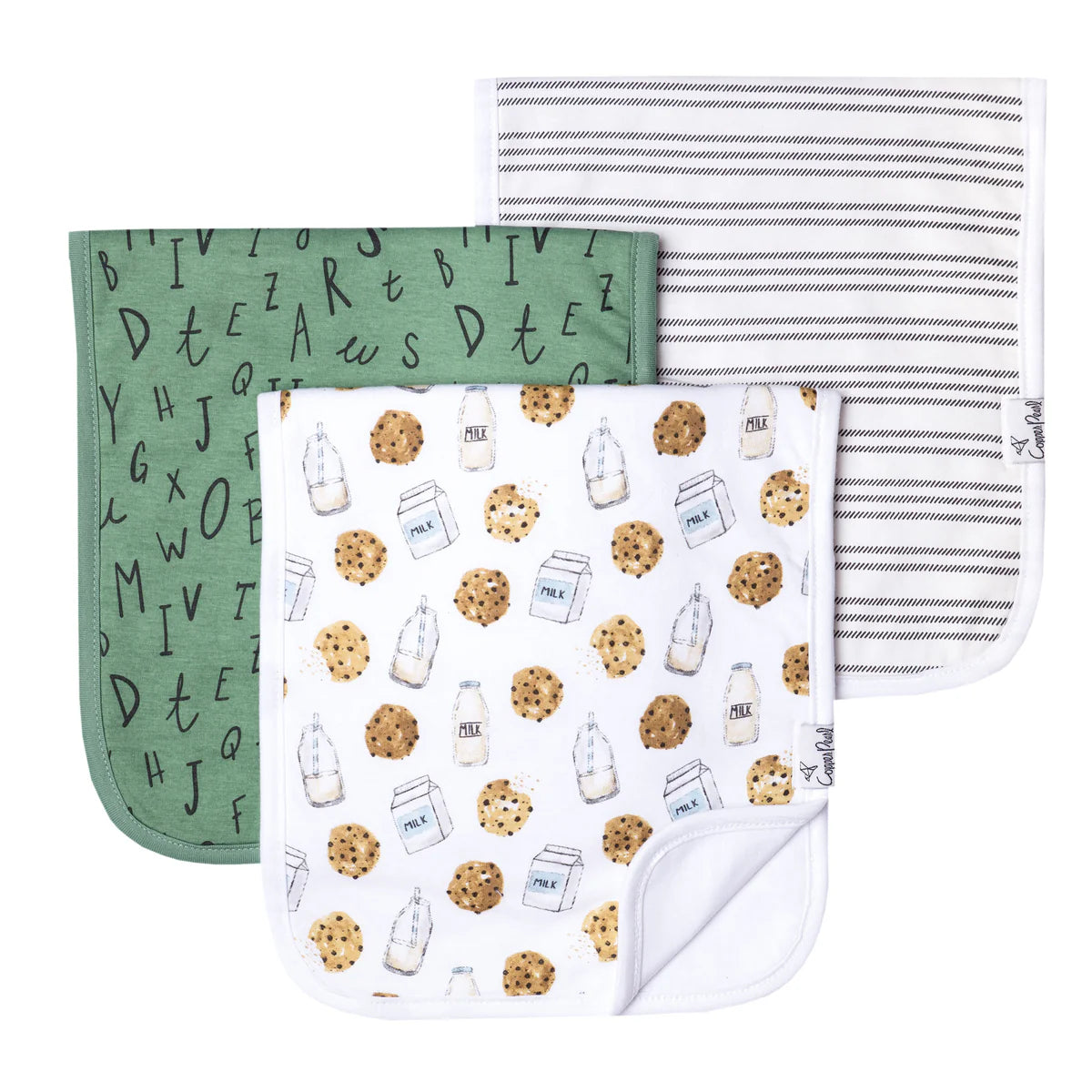 Chip Burp Cloth Set