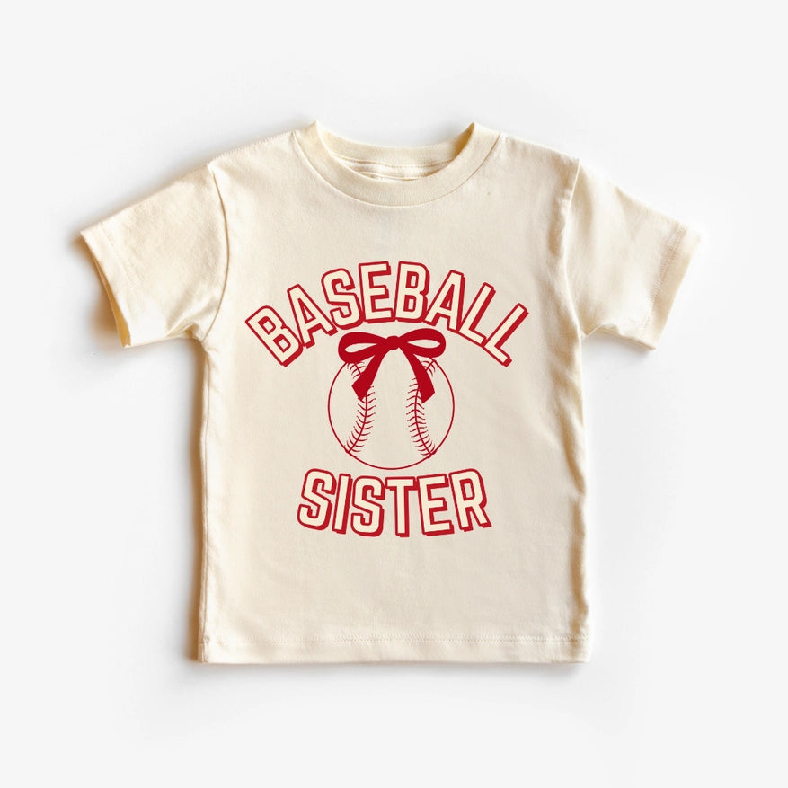 Natural Baseball Sister Tee