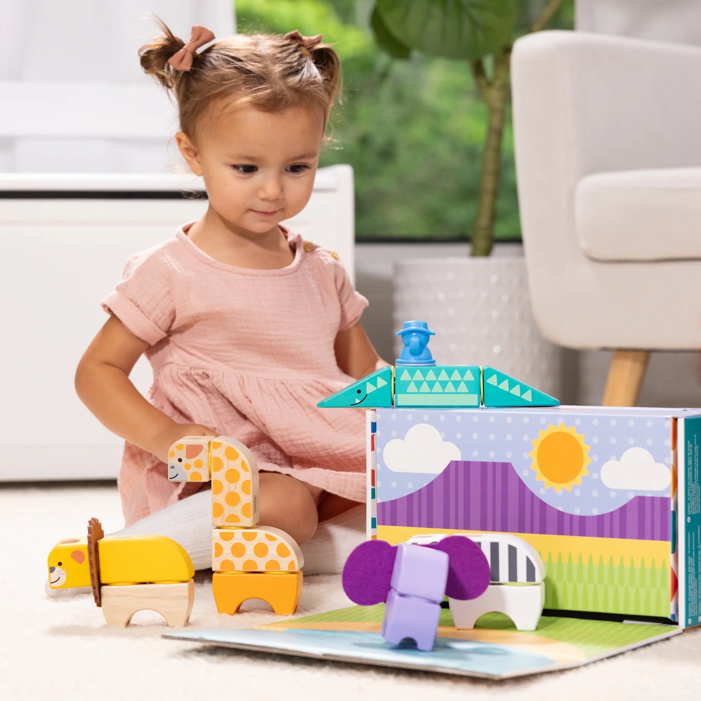 Blockables Safari Play Set