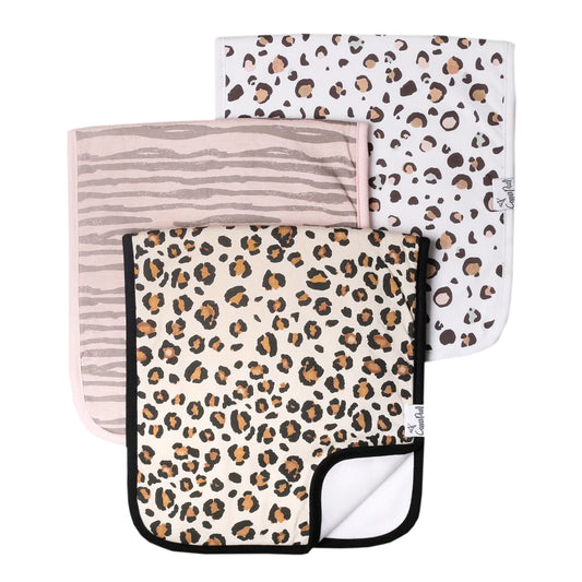Zara Burp Cloth Set- 3 Pack
