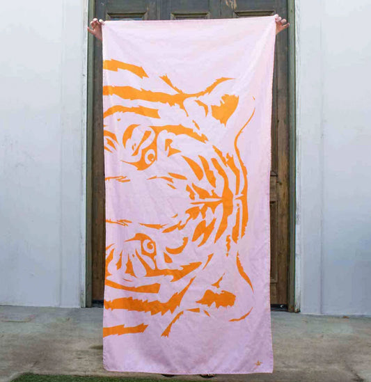 Tiger Beach Towel