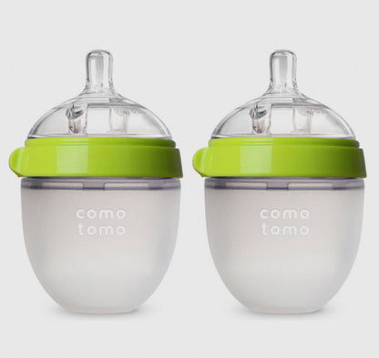 Comotomo Baby Bottle, Double Pack- 5 Oz