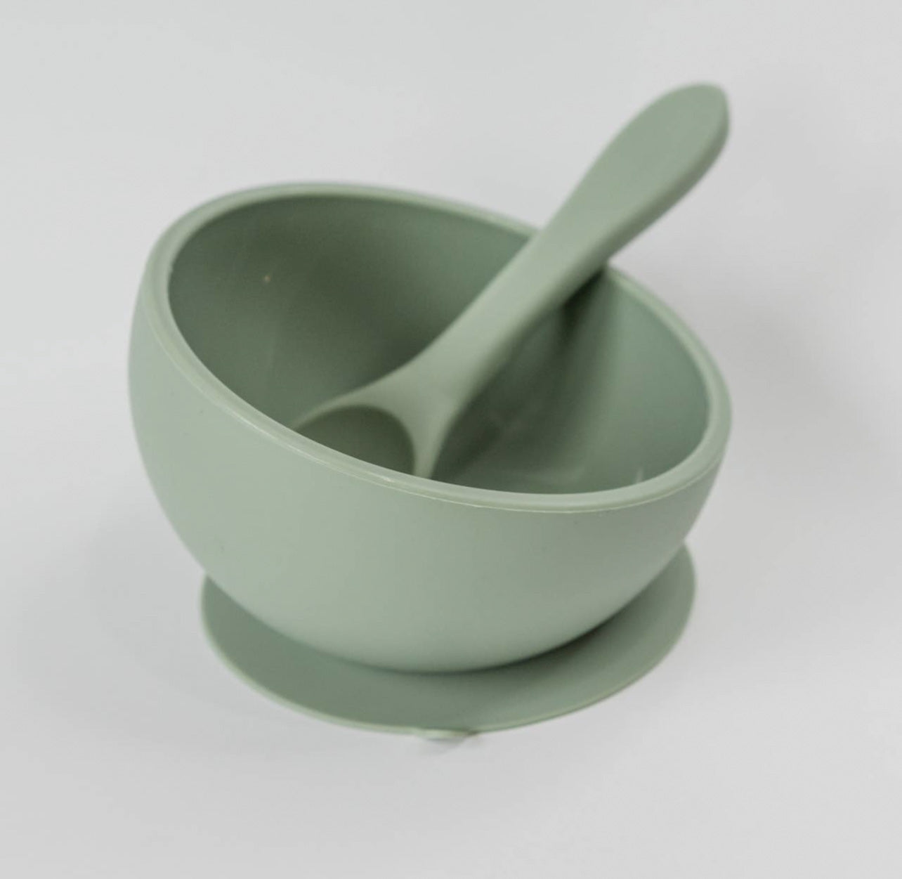 Silicone Suction Bowl and Spoon Set