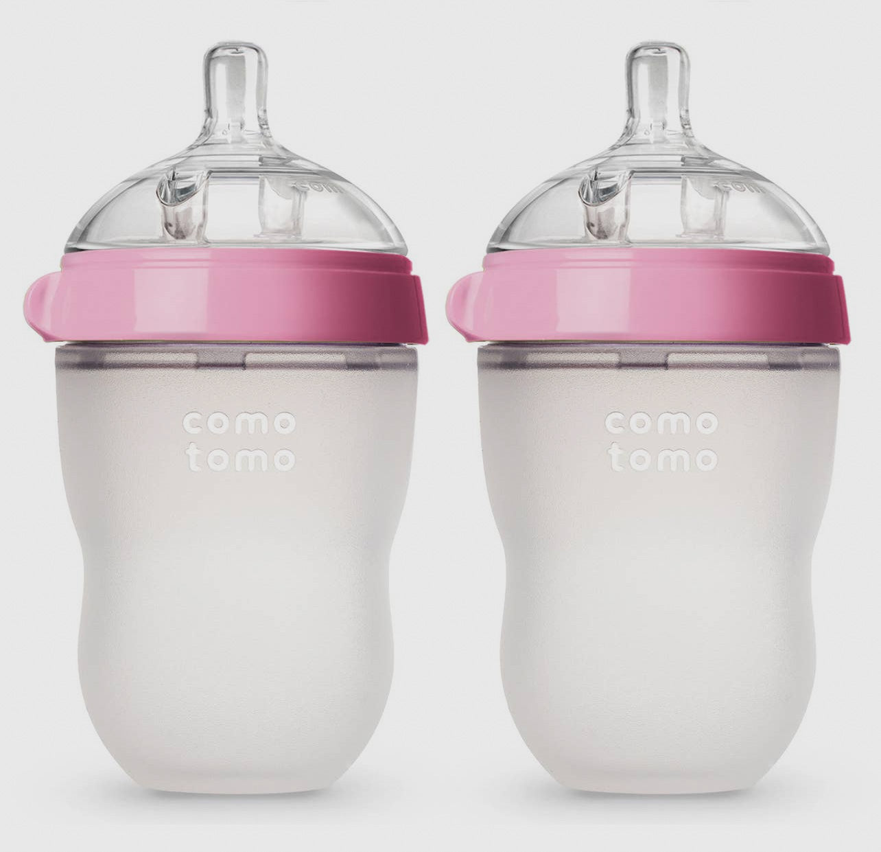 Comotomo Baby Bottle, Double Pack- 8 Oz