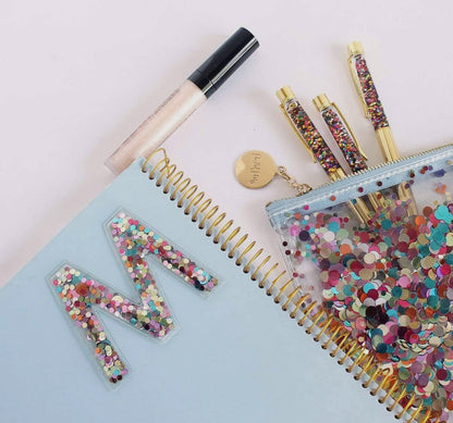 Confetti Stick to it Letters