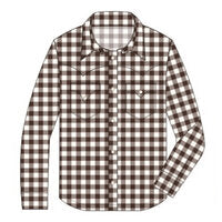kasey button down || bark flannel
