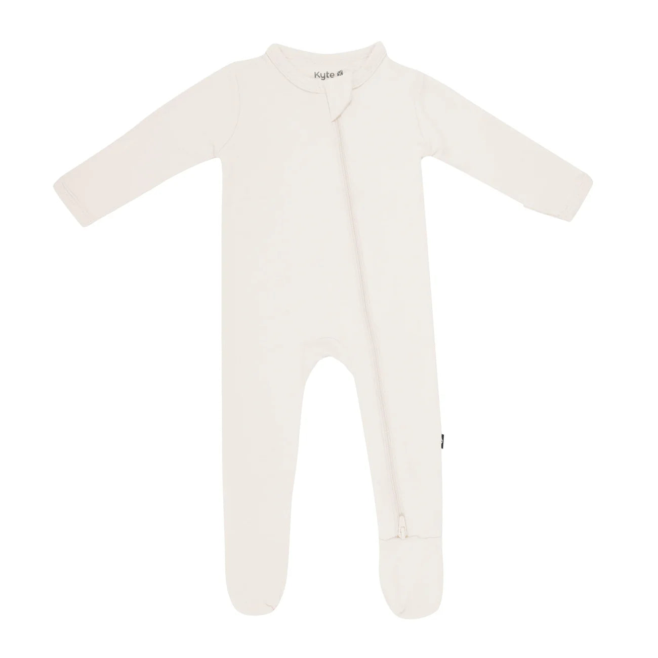 Oat Zipper Footie