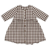 mabel dress || bark flannel