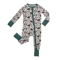 bamboo zipper pajama || mallards & mistletoe