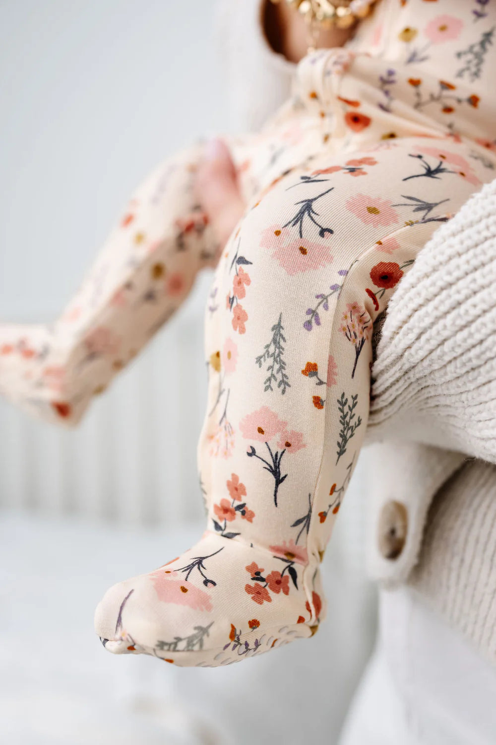 Rachel Zipper Footie